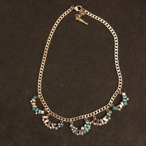 Aquamarina Collar Necklace